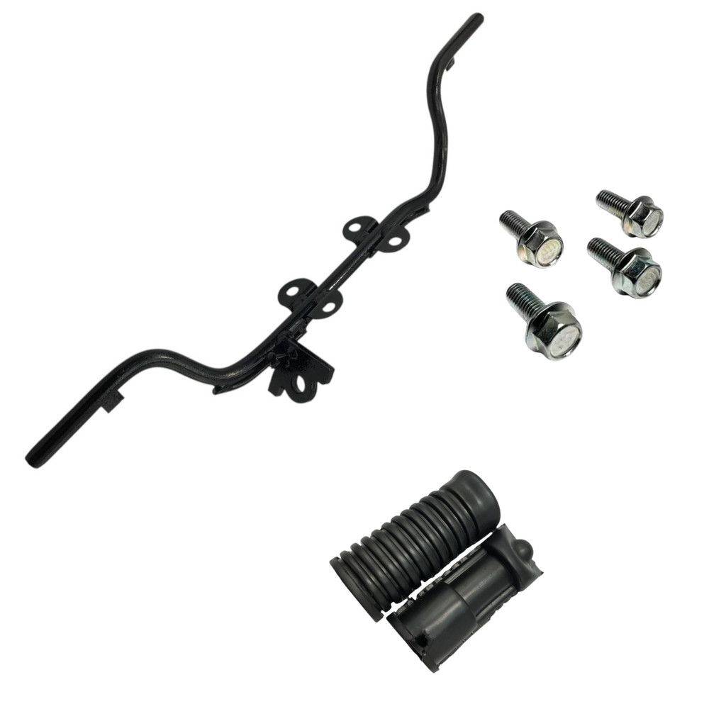 Kit Estribo Biz 100 Pop 100 Neo 125 Cometa + Borr + Parafuso