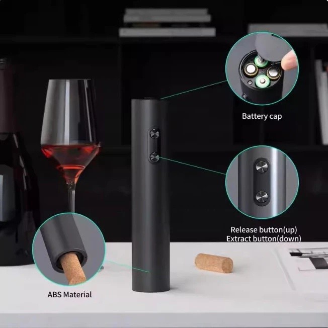 Saca-rolhas elétrico automático, acessórios para vinho/vinho tinto