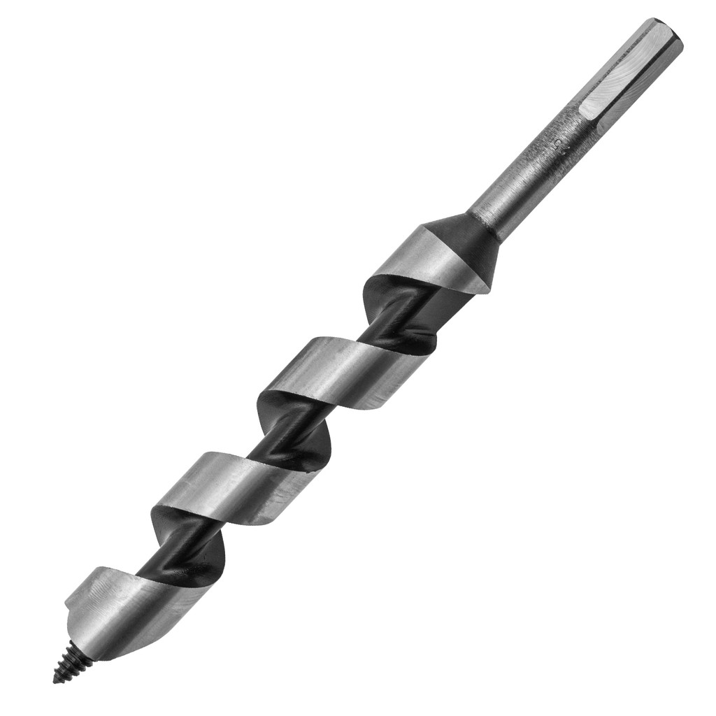BROCA ESPIRAL PARA MADEIRA, 25 X 230MM, HASTE SEXTAVADA, 1PC // MTX