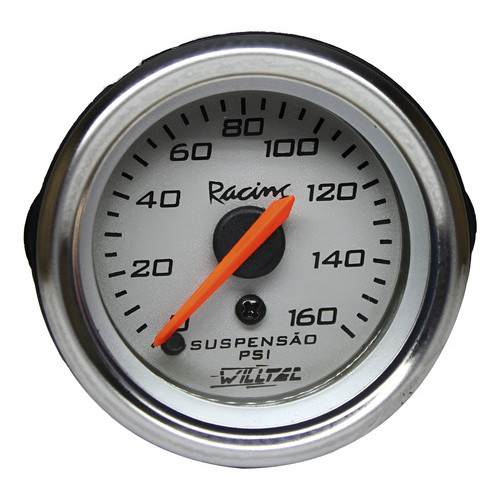 Manômetro Mecânico Pressão De Ar Suspensão 0-160psi 52mm