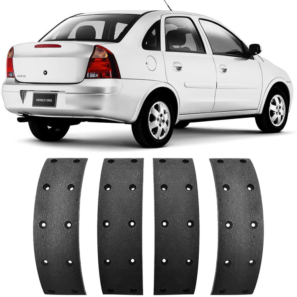 Lona Freio Chevrolet Corsa 95 a 2006 Traseira Fras-le CB55 em Oferta na Shopee