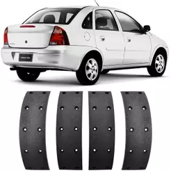 Lona Freio Chevrolet Corsa 95 a 2006 Traseira Fras-le CB55