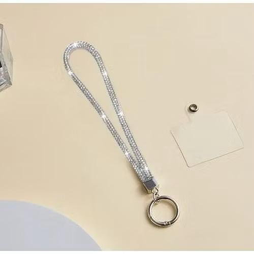 Cordão Strap Para Celular Brilho Strass Moda para maos
