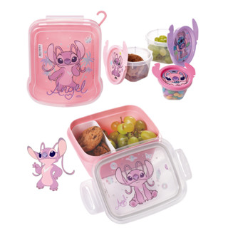 Potes Kit Angel Plasutil Marmita Divisória 3 Potes Sanduicheira Infantil Fofo Escolar Lanche em Oferta na Shopee