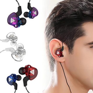 QKZ AK6 fone de ouvido com fio e microfone cobre driver fone de ouvido esportivo hifi baixo estéreo no ouvido bomstore em Oferta na Shopee