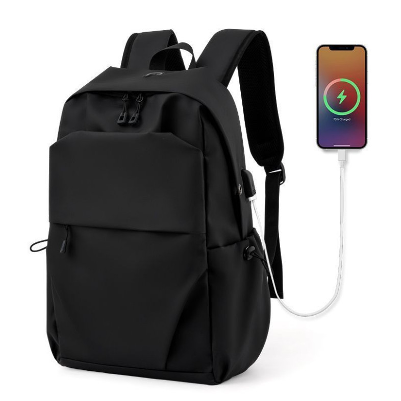 Mochila casual Masculina/Bolsa De Viagem Com interface USB E À Prova D'água em Oferta na Shopee
