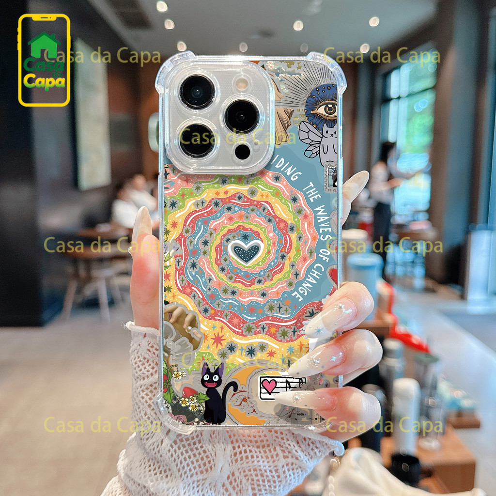 Capinha iPhone 17 16 15 14 13 12 11 Capinha Redmi 14 13C 12 A5 NOTE13 Capinha MOTO EDGE60 G54 G52 G85 G86 DLTMFS036