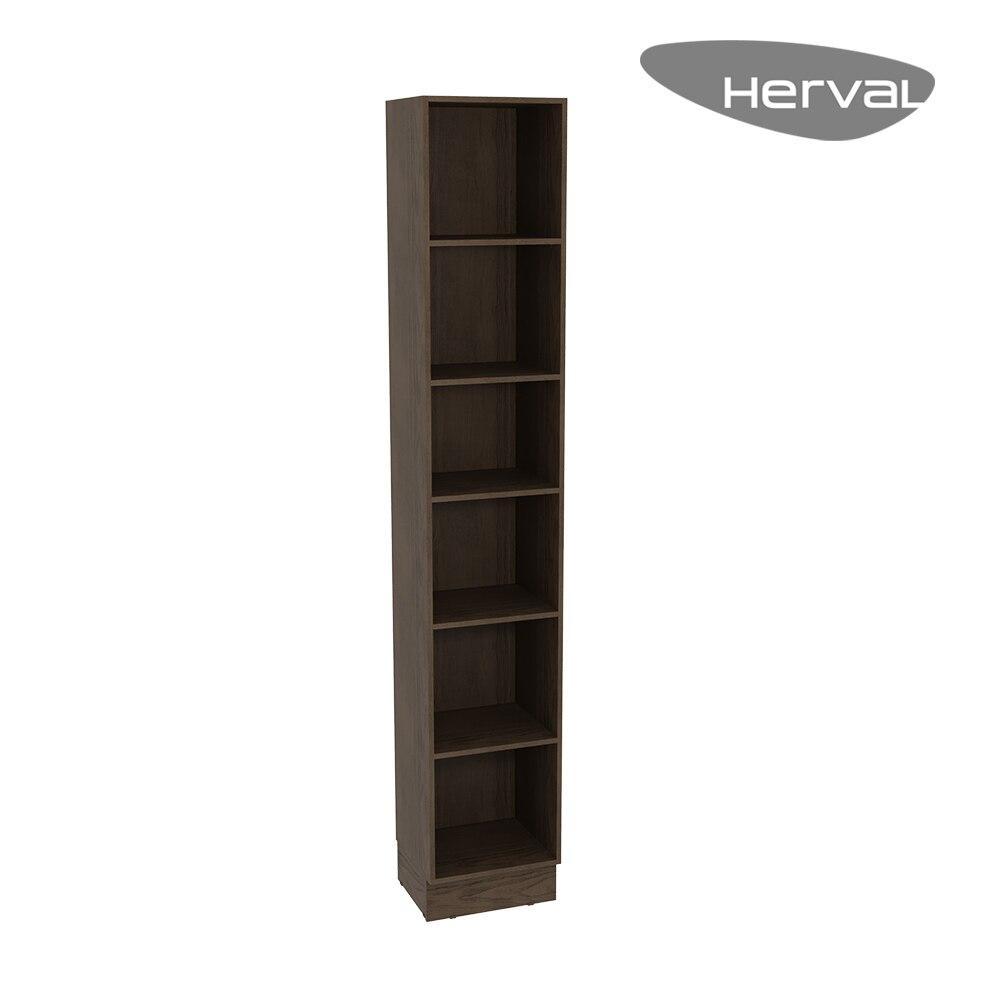 Estante Herval Amsterdam, MDP, Avelã, 40 cm