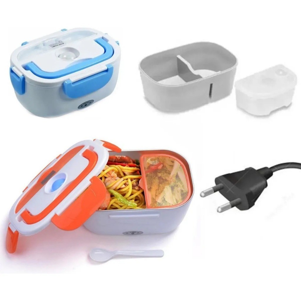 Marmita Elétrica Automática Vapor Rápida Lunch Boxm em Oferta na Shopee