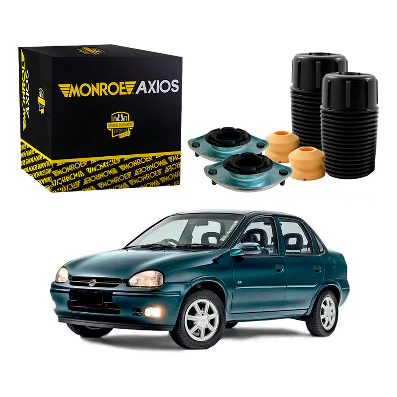 Kit Batente Dianteiro Axios Corsa Sedan 1.0 1.6 1996 A 2006