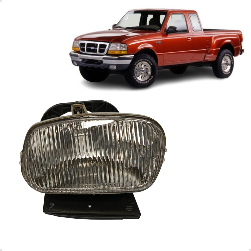 Farol Auxiliar Milha Esq. Ford Ranger  1998/2003