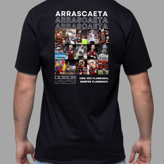 Camiseta Arrascaeta Jogador Futebol fotos 100% Algodão 30.1 02 03 Moda Maligu em Oferta na Shopee