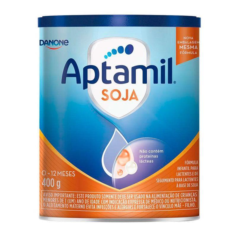 Fórmula Infantil Aptamil Soja 400g em Oferta na Shopee