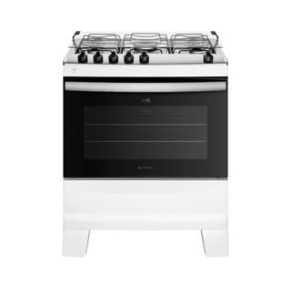 Fogão Atlas Agile Up Piso 5 Bocas Branco Mesa de Inox Bivolt (300001723) em Oferta na Shopee