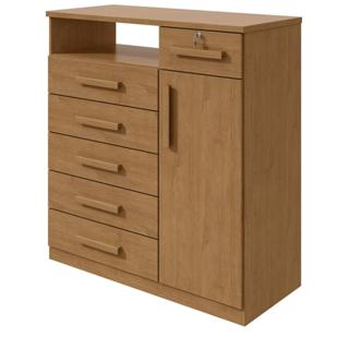 Comoda Lopas 06 Gav/01 Pt Da Vinci 2021  AMÊNDOA CLEAN em Oferta na Shopee