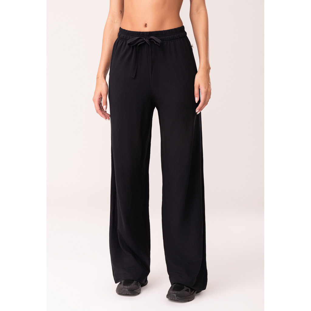 CALÇA MOLETINHO FEMININA COM BOLSO OASIS DLK