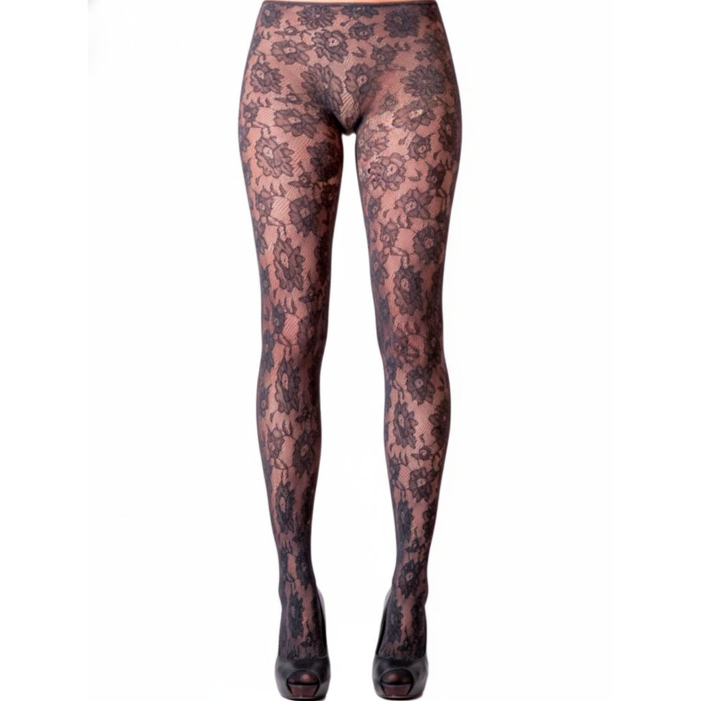 Meia Calça Fio 40 Duo Floral Trifil 6018 em Oferta na Shopee