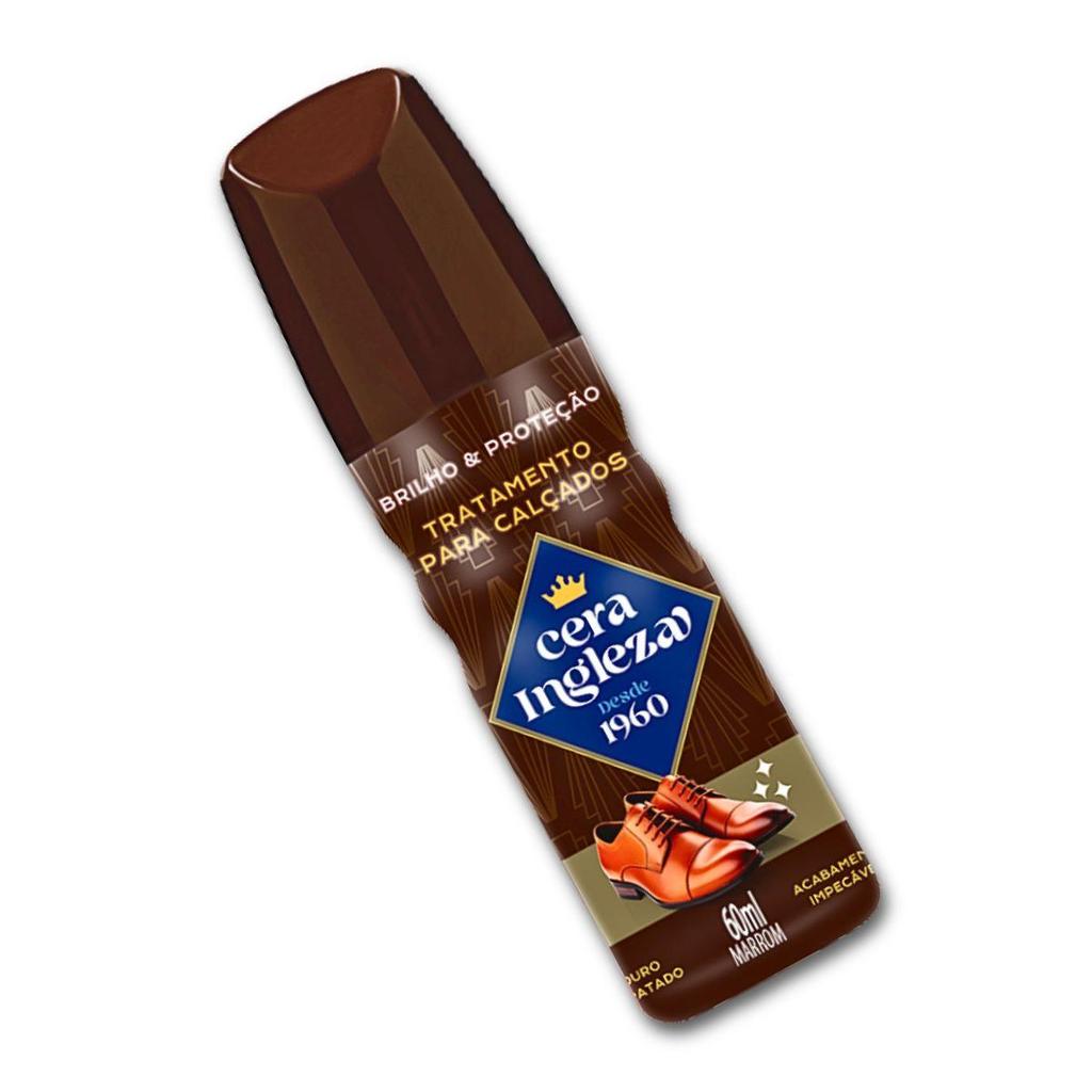 INGLEZA CERA LÍQ CALÇADO MARROM 60ML — imagem 2 de 2