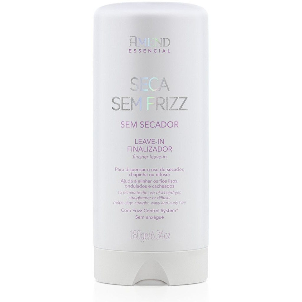 Amend Essencial Seca Sem Frizz Proteção térmica 180ml em Oferta na Shopee