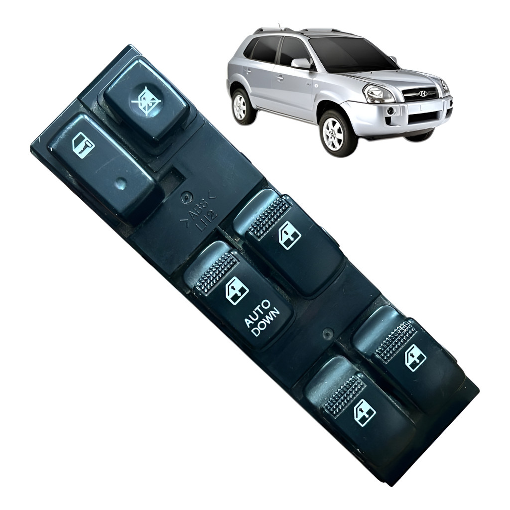 Botão De Comando Vidro Elétrico Motorista Hyundai Tucson