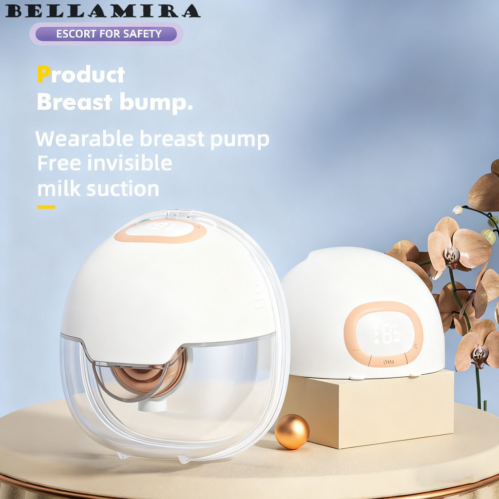 Bomba Tira Leite Portátil Automática Indolor Vestível  Com As Mãos Livres Carregamento USB Pode em Oferta na Shopee