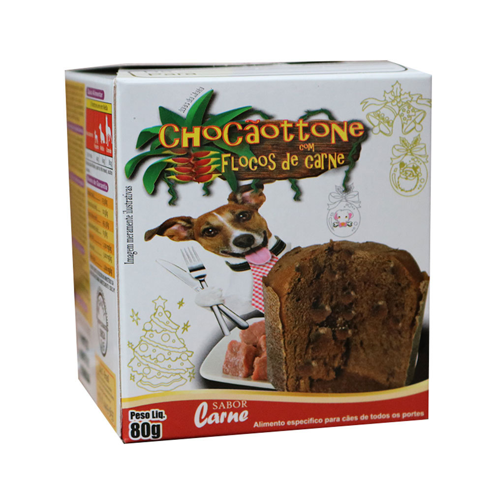 Panettone Chocãotone Aves da Mata 80g em Oferta na Shopee