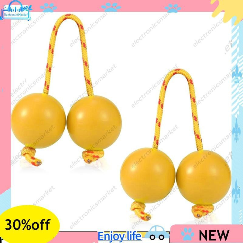 1 Par De Instrumento De Bola Rítmica De Ovo De Areia Chocalho Agitador Africano Amarelo em Oferta na Shopee