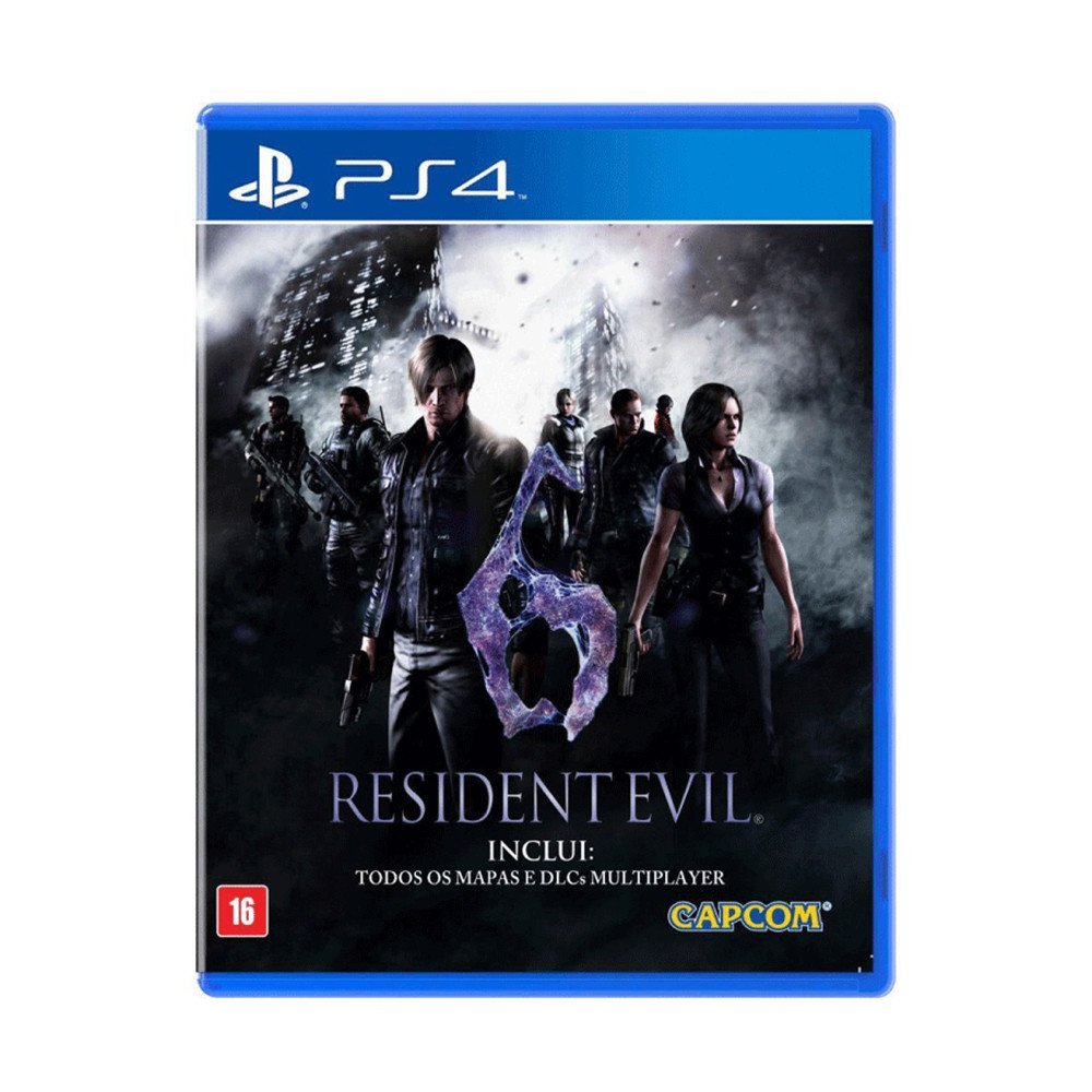 Jogo Resident Evil 6 - PS4