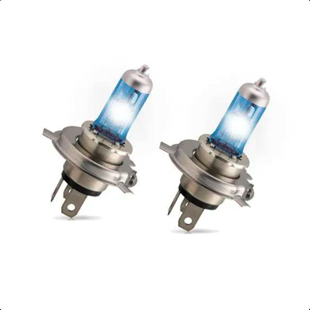 Par Lâmpada H4 Philips Crystal Vision Ultra Jac J3 2010-2015