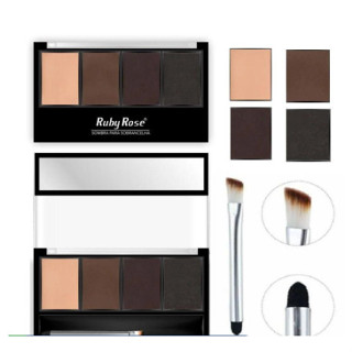 KITS/Trio Sombra Para Sobrancelhas Ruby Rose HB9354 em Oferta na Shopee