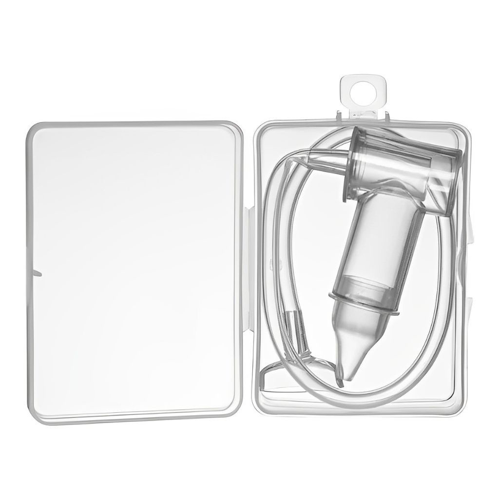 MODIVA Aspirador Nasal Buba para Bebê com Estojo e Ponta Original, Alívio Imediato