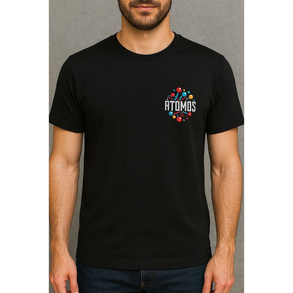 Camiseta Cervejaria Átomos – Estilo Vintage Cerveja Artesanal