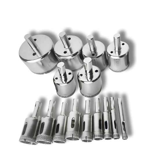 Serras Copo Diamantadas Vidro Ceramica 6-50mm 15