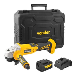 Kit Esmerilhadeira IEV1808 4.1/2 com Bateria 4Ah 18V Carregador e Maleta Vonder