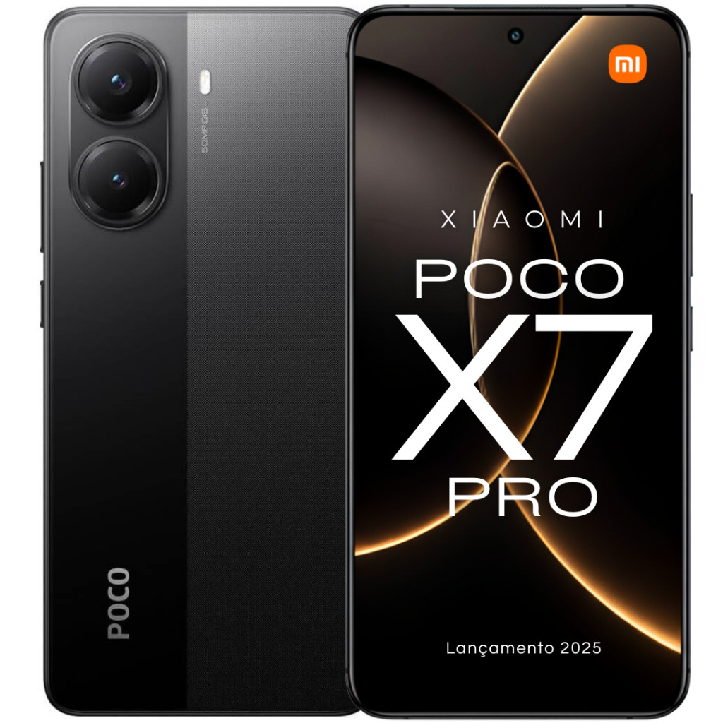Xiaomi POCO X7 PRO 5G NFC Lançamento 2025 Cam 50Mp OIS 512/256GB + 16GB RAMBOOST
