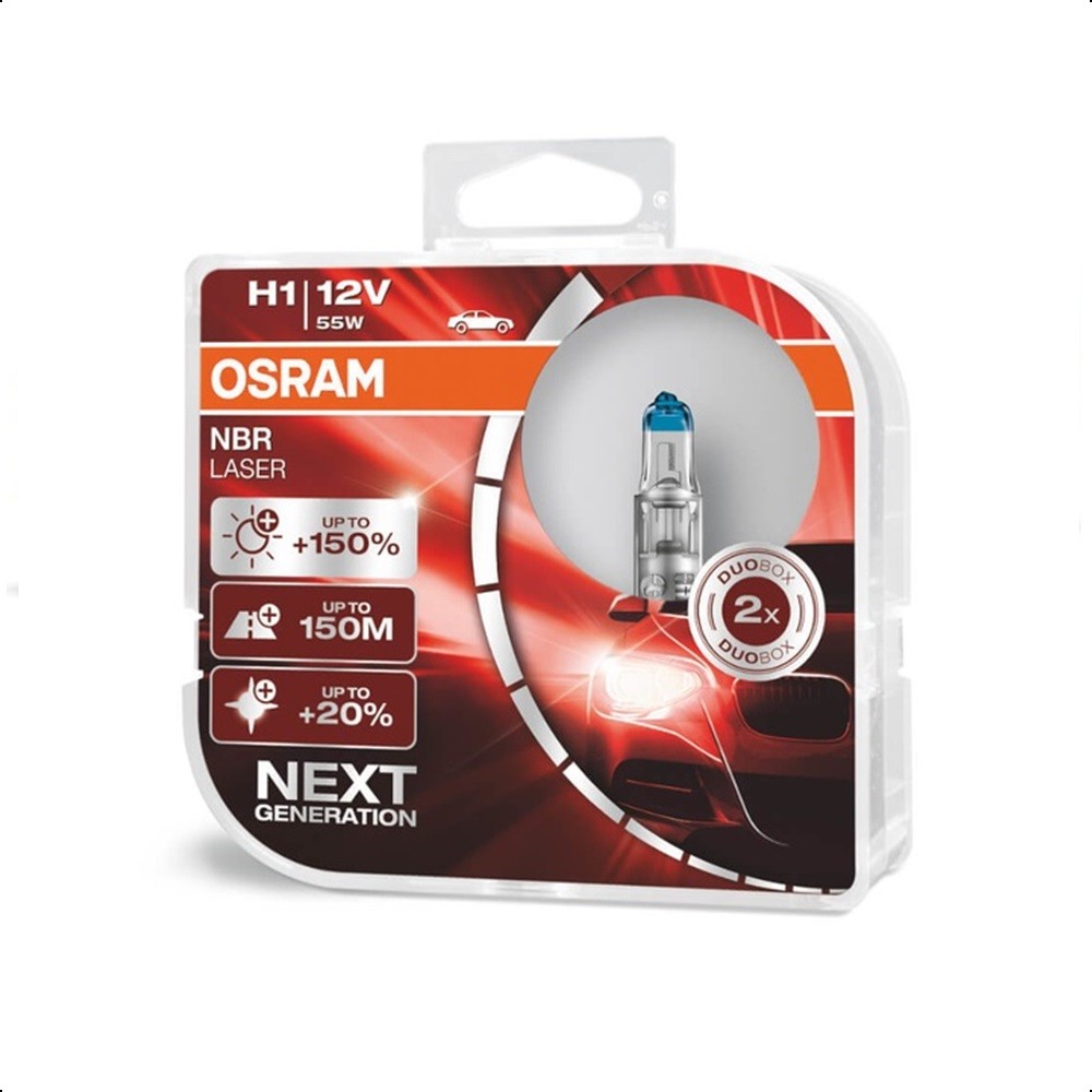 Par Lampada H1 12v Nightbreaker 150% + Luz Osram em Oferta na Shopee