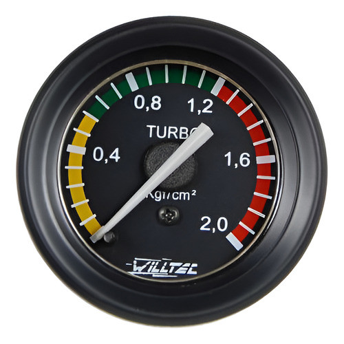 Manômetro Mecânico Pressão De Turbo 0-2kgf/cm2