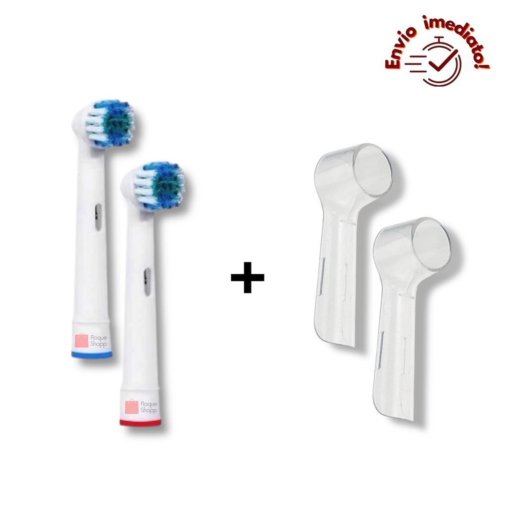 Kit refil + capa para escova elétrica Oral b - Pro Series Vitality Power Infantil em Oferta na Shopee