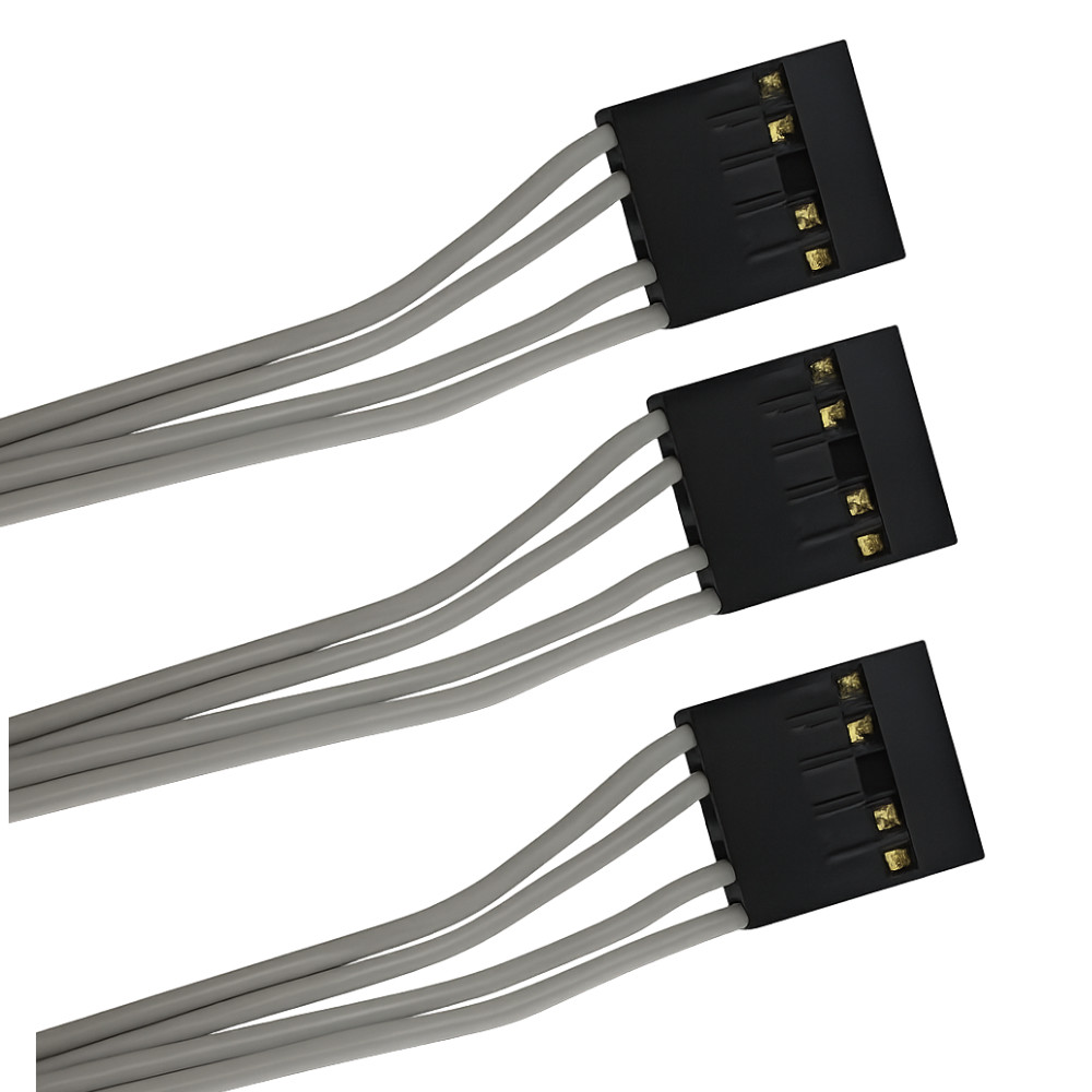 KIT 3 CABO FLAT 5 VIAS C/RABICHO PLASTIGARÇA