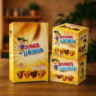 96 Bolinhos Rechados Lukinha Delícias de Minas 8 Displays com 420g Vários Sabores em Oferta na Shopee