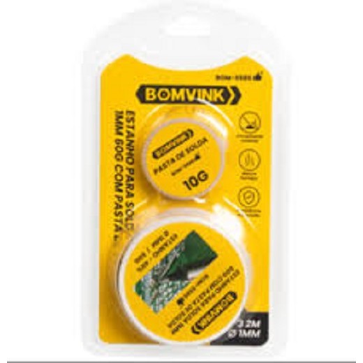 SOLDA (60x40) 1,0MM 60G COM PASTA