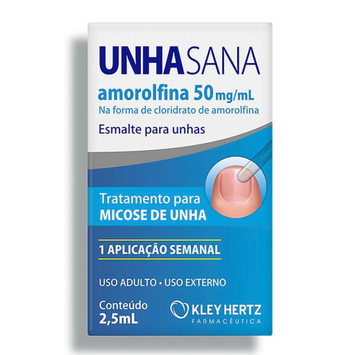 Esmalte Antifúngico Para Unhas Saudáveis 30ml 2.5ml-Kley Hertz em Oferta na Shopee