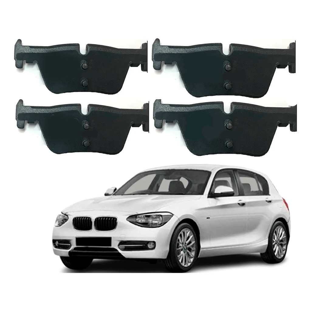 Pastilha de Freio BLUE FRICTION para BMW 116i 118i 316i 320i 328i - Cod. BF147600