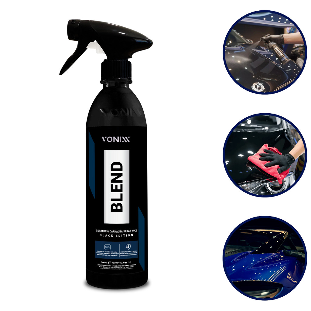 Cera Blend Black Wax 500ml Vonixx Para Pinturas Escuras