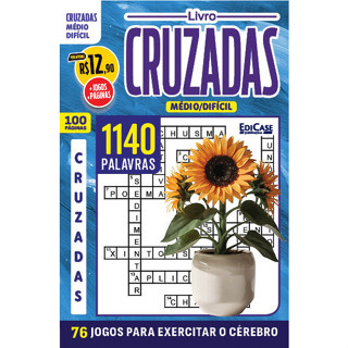 Livro Cruzadas ed.03 - 100 págs.- Médio/Difícil em Oferta na Shopee
