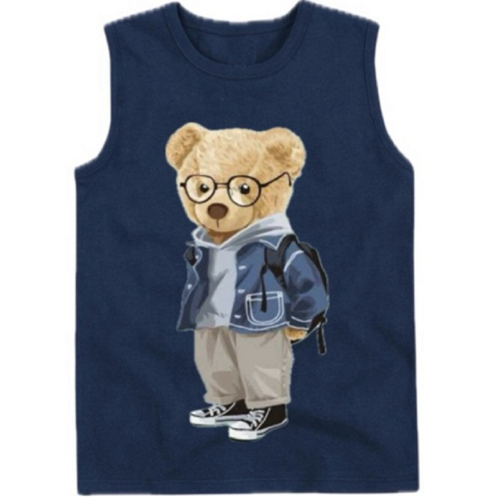 Regata Estampada Infantil Diversas Estampas Regata 100% Algodão