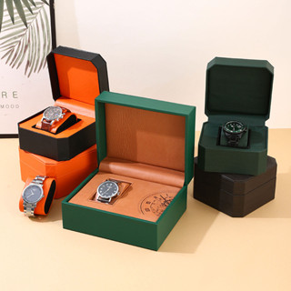 Caixas de luxo para relógios e presentes, disponíveis em diversos estilos e cores. em Oferta na Shopee