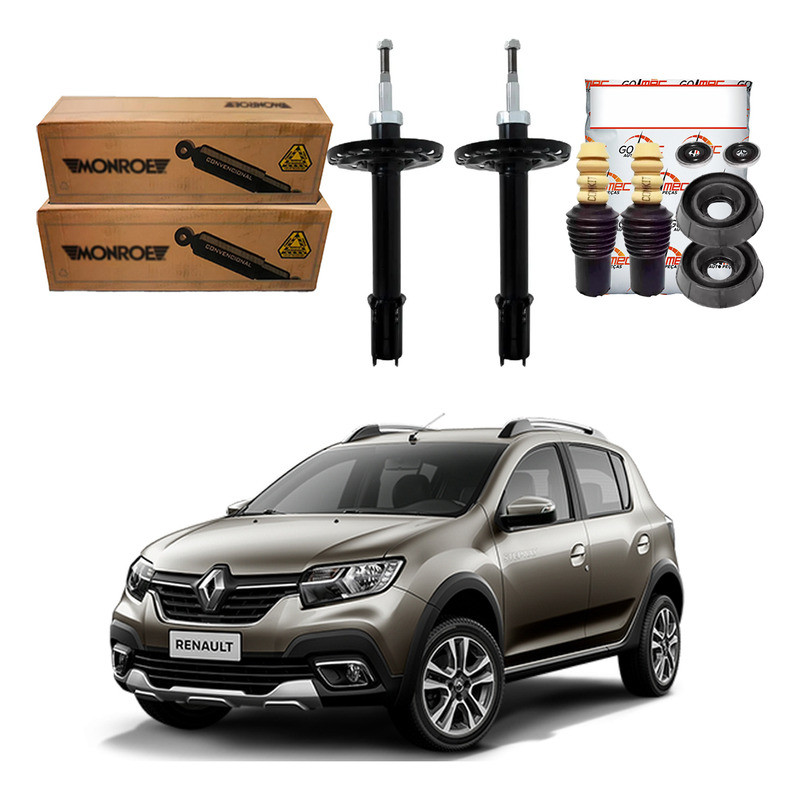 Kit Amortecedor Dianteiro Sandero Stepway 1.6 2020 A 2022