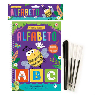 Livro Caneta Mágica - Alfabeto em Oferta na Shopee