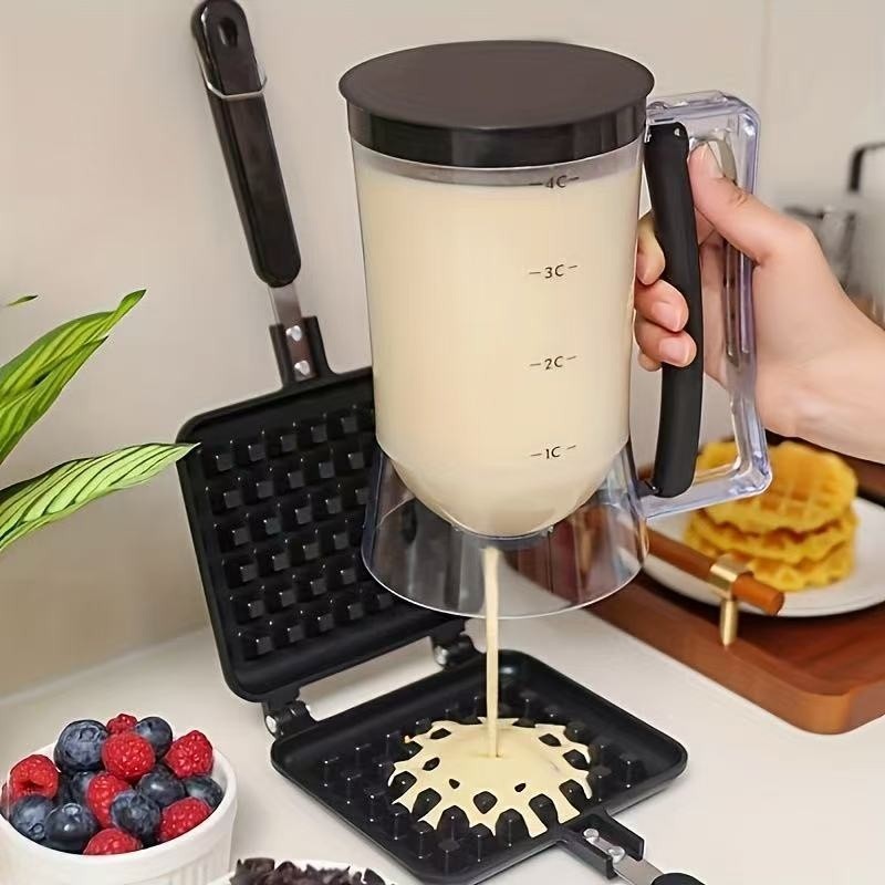 Jarra Dispensadora 900ml para Cupcake, Crepe, Bolo e Panqueca